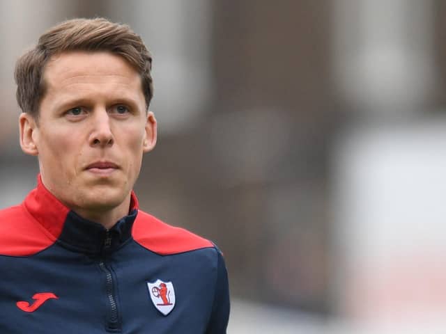 Raith Rovers defender Christophe Berra has quit the club after announcing his retirement from professional football. (Photo by Mark Scates / SNS Group)