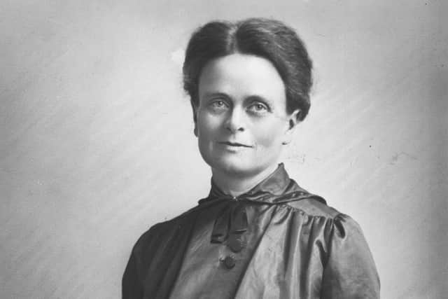 Dr Elsie Inglis and her team of female medical students helped persuade politicians that a civilised country looks after all its citizens, not just the rich