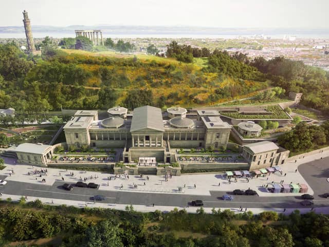 The former Royal High School on Edinburgh's Calton Hill is set to be turned into a new 'world-class centre for music education and public performance.' Image: Richard Murphy Architects