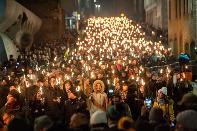 Edinburgh Hogmanay Torchlight Procession is among events cancelled amid the threat of the Omicron variant. (Picture credit: Ian Georgeson)