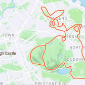 After wowing fellow app users by creating a giraffe, a snail, and a unicorn on the Capital’s winding roads, Peter has now unveiled his Christmas creation; Rudolph the red-nosed reindeer.