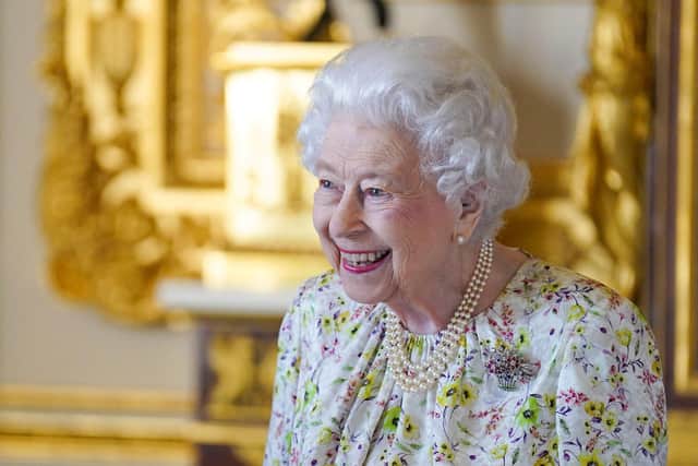 Queen Elizabeth II was friendly and engaging (Picture: Steve Parsons/pool/AFP via Getty Images)
