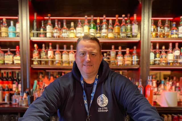 Frazer Henderson is general manager of The Piper's Rest in Edinburgh's Old Town, which has brought back live music this week.