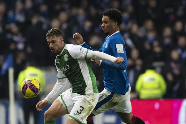 Hibs will face Rangers at Easter Road on Wednesday, March 8. Picture: SNS