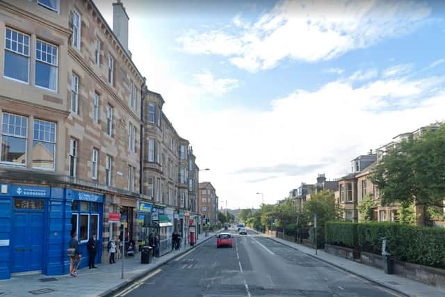 Officers said they had arrested and charged a 22-year-old man following the raid at a shop in the Warriston area of the city on Saturday morning.