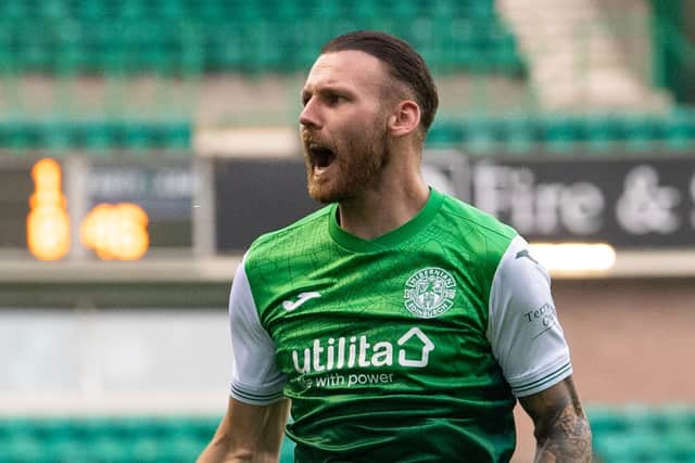 Hibs forward Martin Boyle has been nominated for Men's Footballer of the Year in Australia. (Photo by Ross Parker / SNS Group)