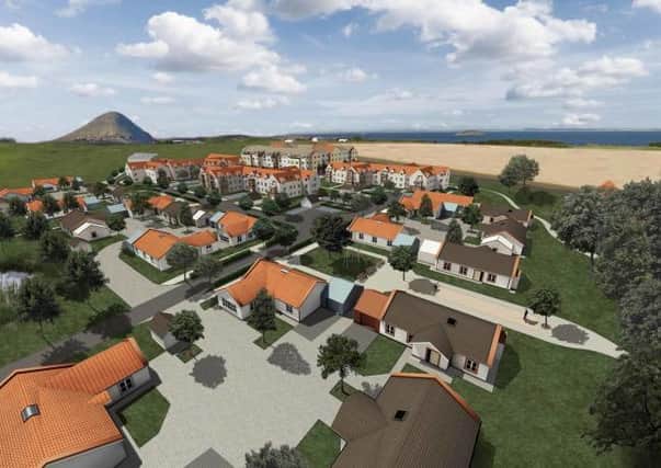 An image of the planned retirement village near North Berwick