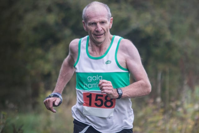 Gala Harrier James Purves finished the Lilliesleaf 10K in exactly an hour