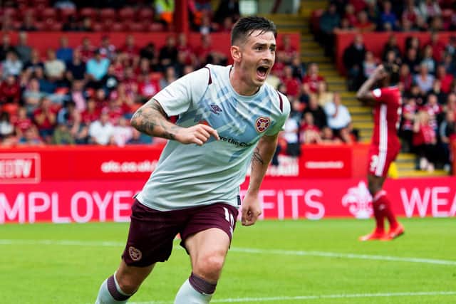 Jamie Walker had a difficult season on his Hearts return. Picture: SNS