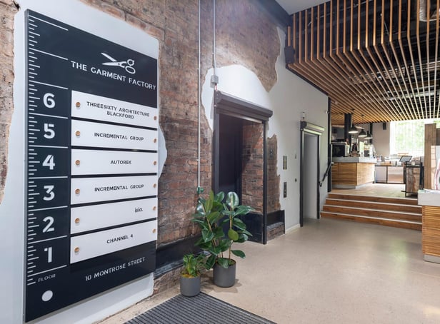 The Garment Factory is among the top locations in Glasgow. With some 570 'creative occupiers' based in Glasgow, it is expected that a new wave of start-up tech companies will be drawn to the city. Picture: McAteer Photography