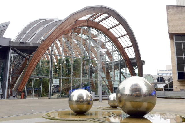 Sheffield's Winter Garden, next to the Peace Gardens and the Millennium Gallery, opened in 2003 and is one of the largest temperate glasshouses to be built in the UK during the last 100 years. It holds more than 2,500 plants from around the world.