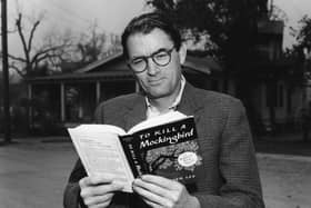 Gregory Peck appeared in the film version of Harper Lee's book