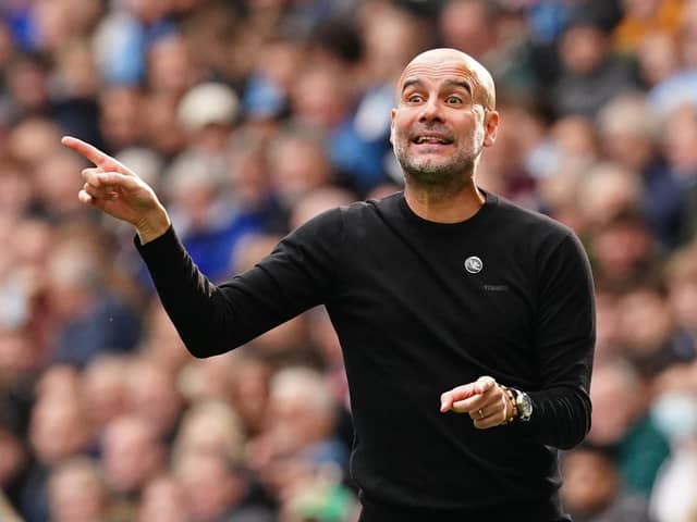 Manchester City manager Pep Guardiola who has agreed an extension to his contract through to 2025. Picture: Martin Rickett/PA
