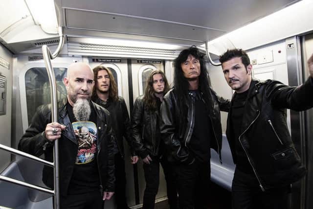 Anthrax have been together 41 years