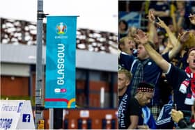 Glasgow City Council announced last month it would hold a fan zone event at Glasgow Green during Euro 2020.