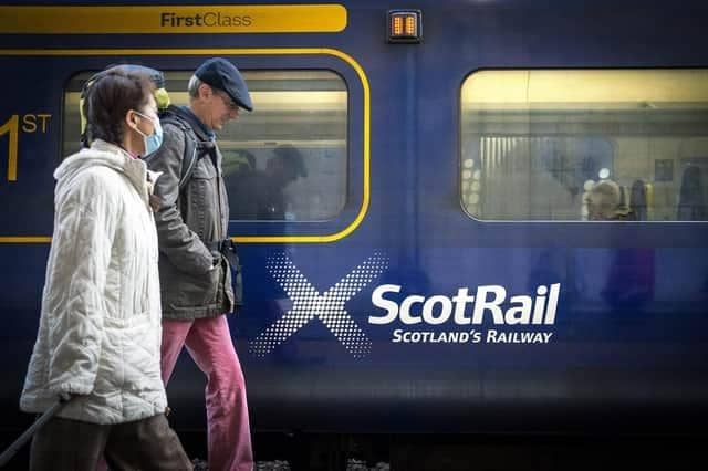 Trains to Livingston and Shotts are affected