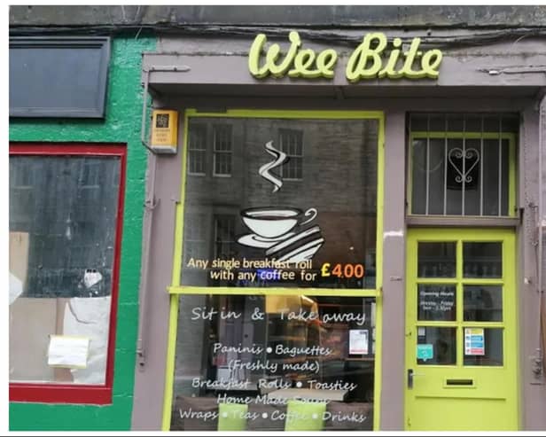 Wee Bite on St Mary's Street in Edinburgh has been put up for sale.