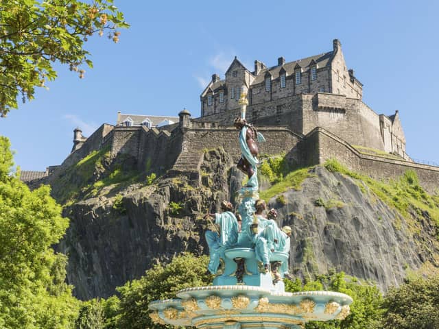 All eyes on Princes Street, understandably, turn towards the Castle and the Gardens