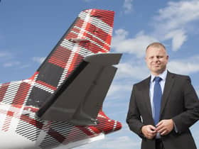 Loganair chief executive Jonathan Hinkles said it had been "simply impossible" to absorb the oil price rise. Picture: Loganair
