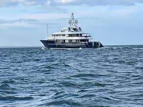 The Triple Seven is 68-metres long and is reportedly worth over 45 million euros. (Picture credit: The Lobster Man)