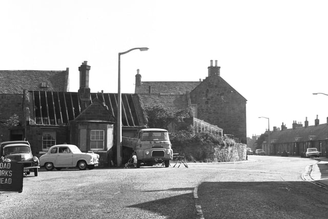 The Old Toll House at the junction of the Riccarton Mains and the A70 road, in Currie, which was set to be demolished in August 1966.