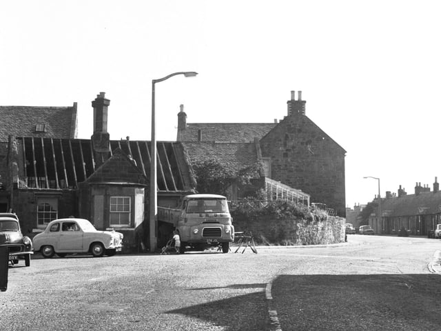 The Old Toll House at the junction of the Riccarton Mains and the A70 road, in Currie, which was set to be demolished in August 1966.
