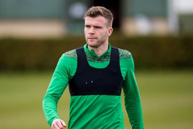 Hibs' Chris Cadden is stepping up his comeback from a thigh injury. (Photo by Ross Parker / SNS Group)