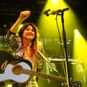 KT Tunstall was honoured with an 'eco award' at the ceremony.