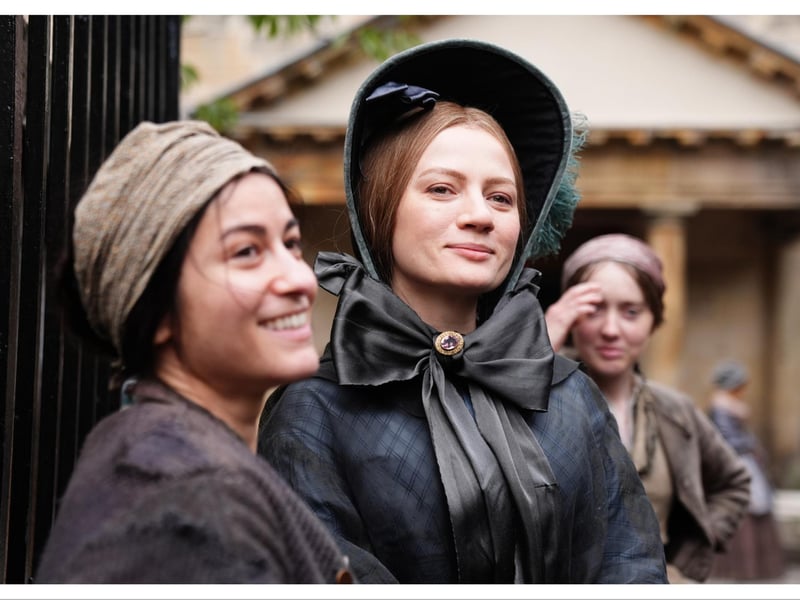 Cast extras on set during the filming of Guillermo del Toro's Frankenstein in Edinburgh. Picture date: Friday September 13, 2024.