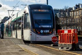 Edinburgh's trams will soon start running from the city centre to Leith and Newhaven (Picture: Lisa Ferguson)
