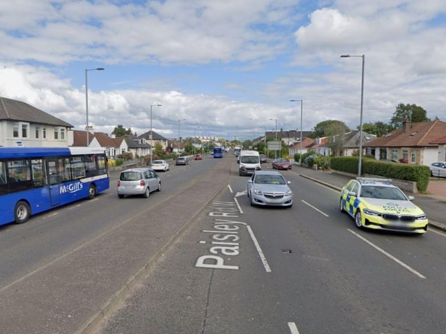 Two of the major cities in Scotland were named as the most dangerous places to drive. Glasgow was ranked ninth, and has a rate of 109.7 deaths or serious injuries per 100,000 motorists in the area. One of the most treacherous roads in the city is Paisley Road West - where a woman was struck by a van, just a few days after Christmas 2022.