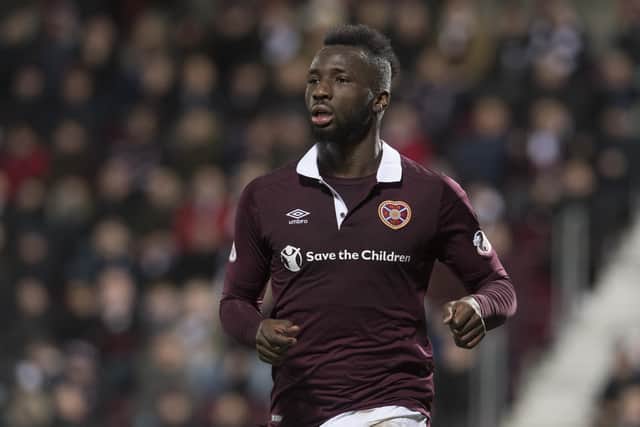 Esmael Goncalves played for Hearts for a year starting in the 2017 January transfer window. Picture: SNS