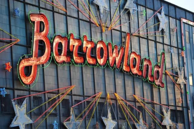 The Barrowland Ballroom is one of Glasgow's best-known music venues.