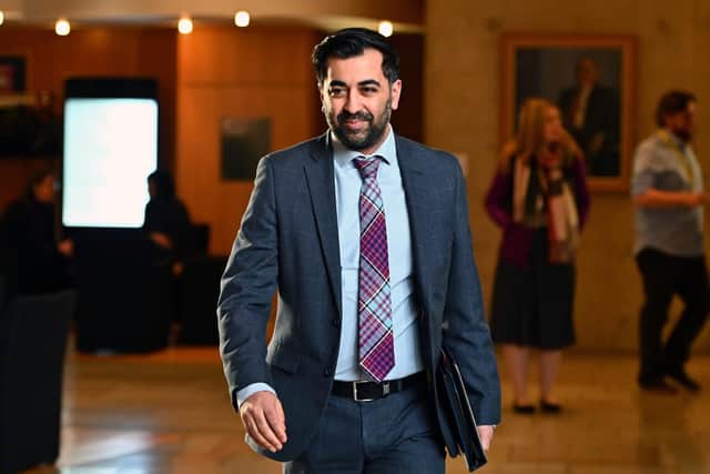 Health Secretary Humza Yousaf appears to be the new frontrunner in the race to succeed Nicola Sturgeon (Picture: Ken Jack/Getty Images)