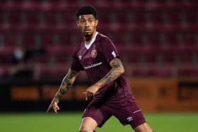 Josh Ginnelly is out of Hearts' league match with Inverness on Saturday.