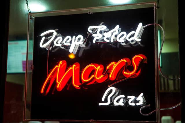 Someone suggest that the celebs eat deep fried mars bars.