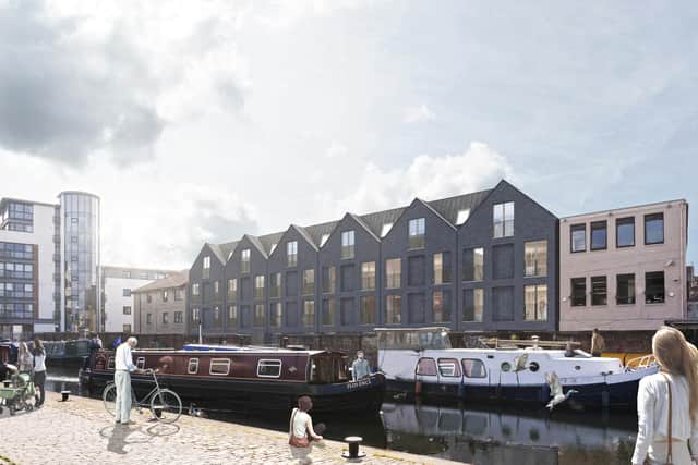 Student flats are now proposed for the canalside at Lower Gilmore Place