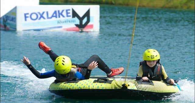 Heart-pumping fun for all ages at Foxlake Adventures

 PIC - ROB MCDOUGALL