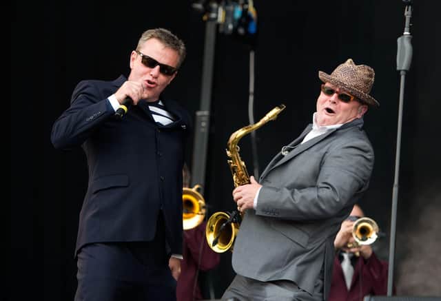 Suggs and Lee Thomson of Madness  Pic: Samir Hussein/Getty Images