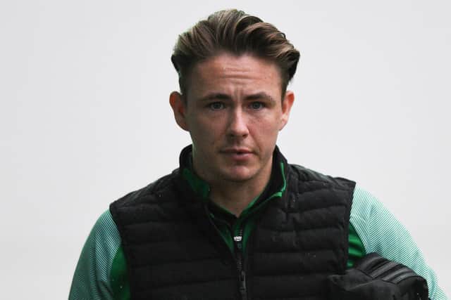 Former Hibs midfielder Scott Allan.