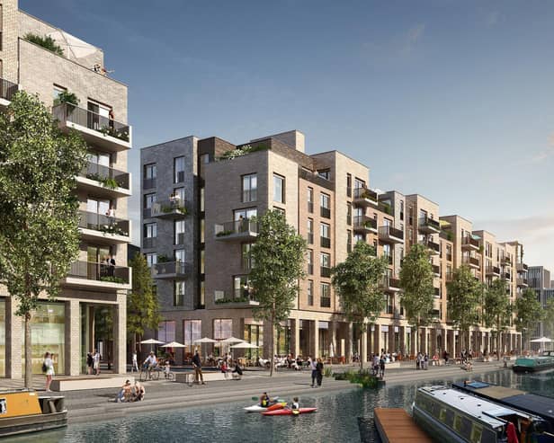 The development will see 436 new homes, including 113 for social rent