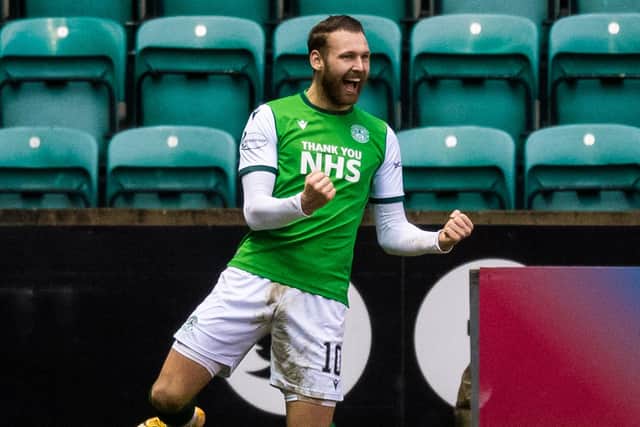 Martin Boyle scored his fourth goal in three games against Aberdeen