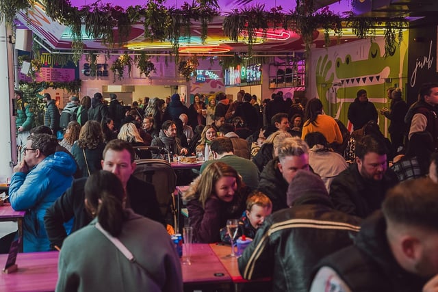 It was an all-ages crowd who flocked to Edinburgh Street Food on its opening weekend, with lots of families enjoying the atmosphere.