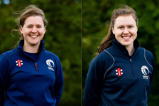 Edinburgh sisters Kathryn and Sarah Bryce are with the Scotland cricket squad in Malaysia, attempting to qualify for the Commonwealth Games