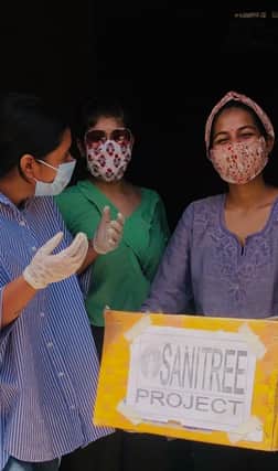 Women from Sanitree volunteering in Jaipur