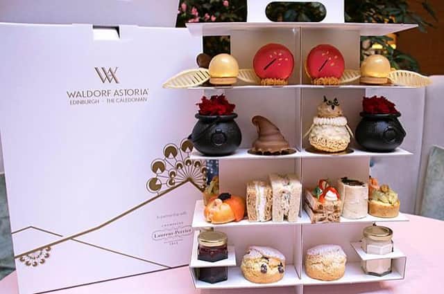 Harry Potter fans can tuck into these delicious treats. Photo: Waldorf Astoria Edinburgh - The Caledonian.