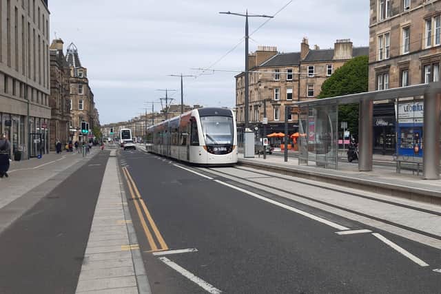 The tramline from the city centre, down Leith Walk and on to Newhaven began running passenger services on June 7