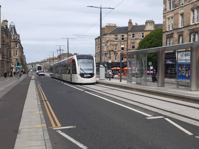 The tramline from the city centre, down Leith Walk and on to Newhaven began running passenger services on June 7