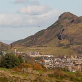 The sun is due to shine on Arthur's Seat this weekend, although anyone thinking of taking a walk up the famous landmark should probably layer up with temperature expected to drop to freezing.