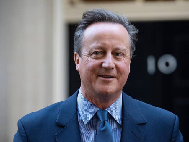 David Cameron is back in politics after a seven-year gap